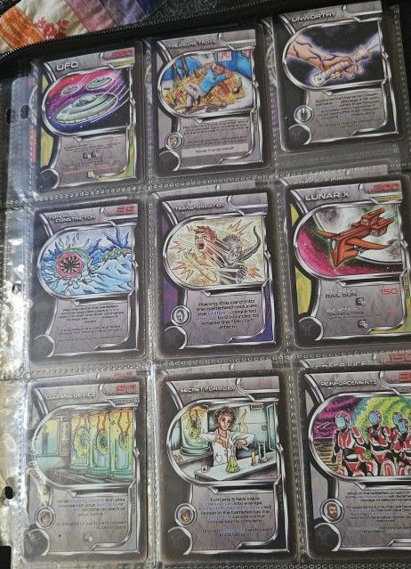Interstellar Trading Cards Mint Condition
