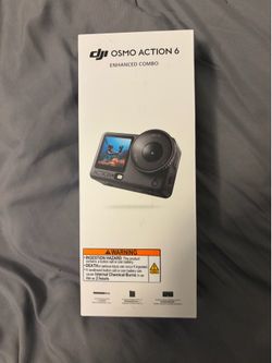 DJI Osmo Action 6 Pro Enhanced Combo - 4K Waterproof Action Camera Dual Screen New