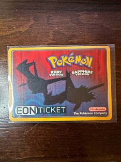 Authentic Eon Ticket - Pokémon