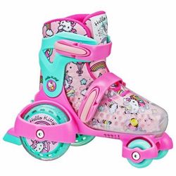 Brand NEW Hello Kitty EZ Roll Adjustable Roller Skates by Roller Derby Size 11-2