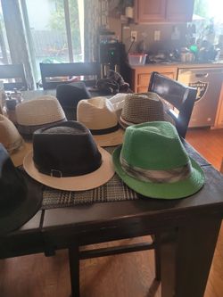 Hat Collection men's Large. 13 Total. $50