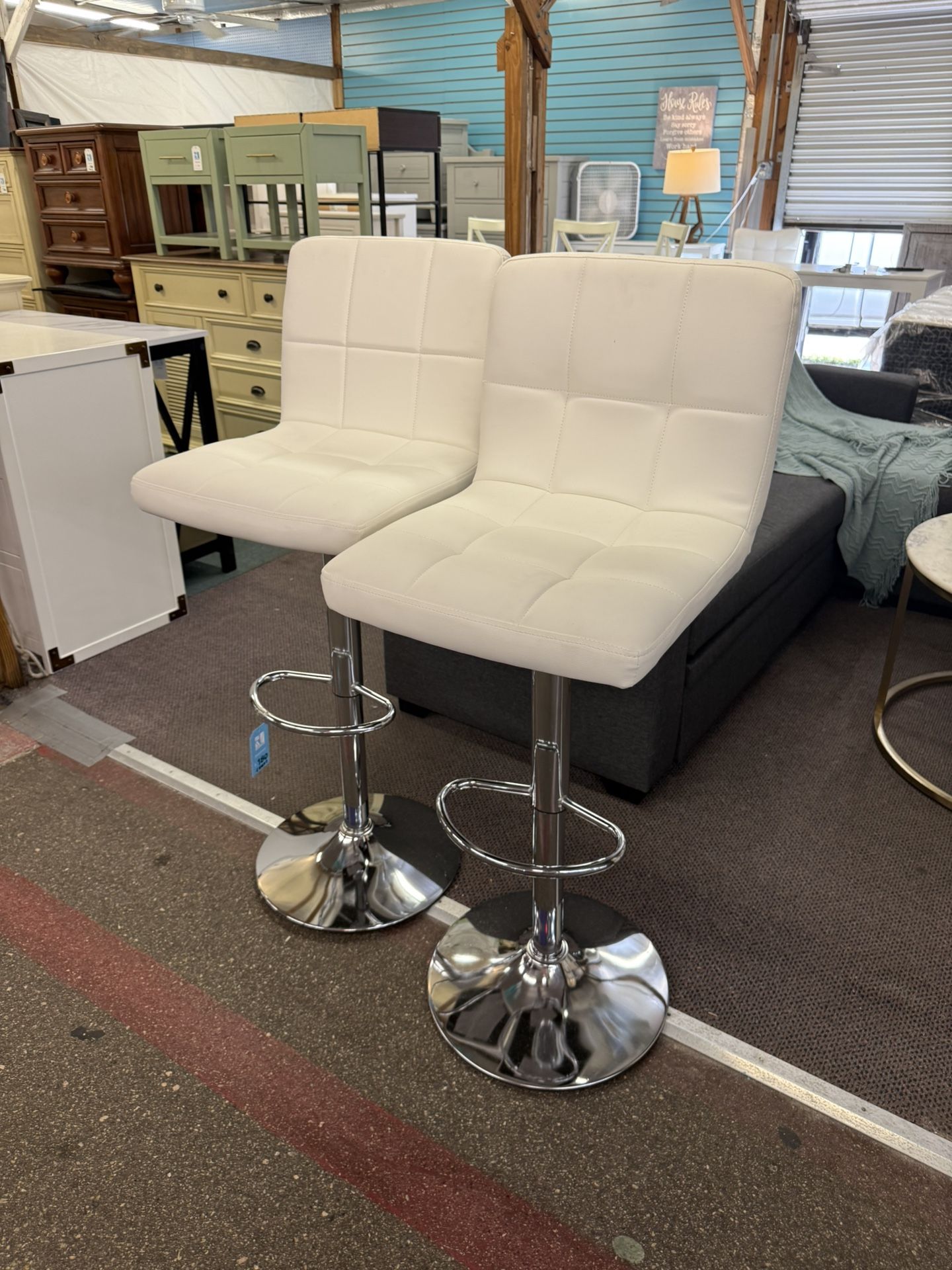 Bar stools (set of 2)