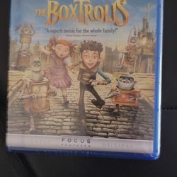 $5 BLU RAY MOVIE. THE BOX TROLLS. BLU RAY / DVD ONLY. NO DIGITAL. $5 OR TRADE FOR A MOVIE TITLE I DO NOT ALREADY OWN.
