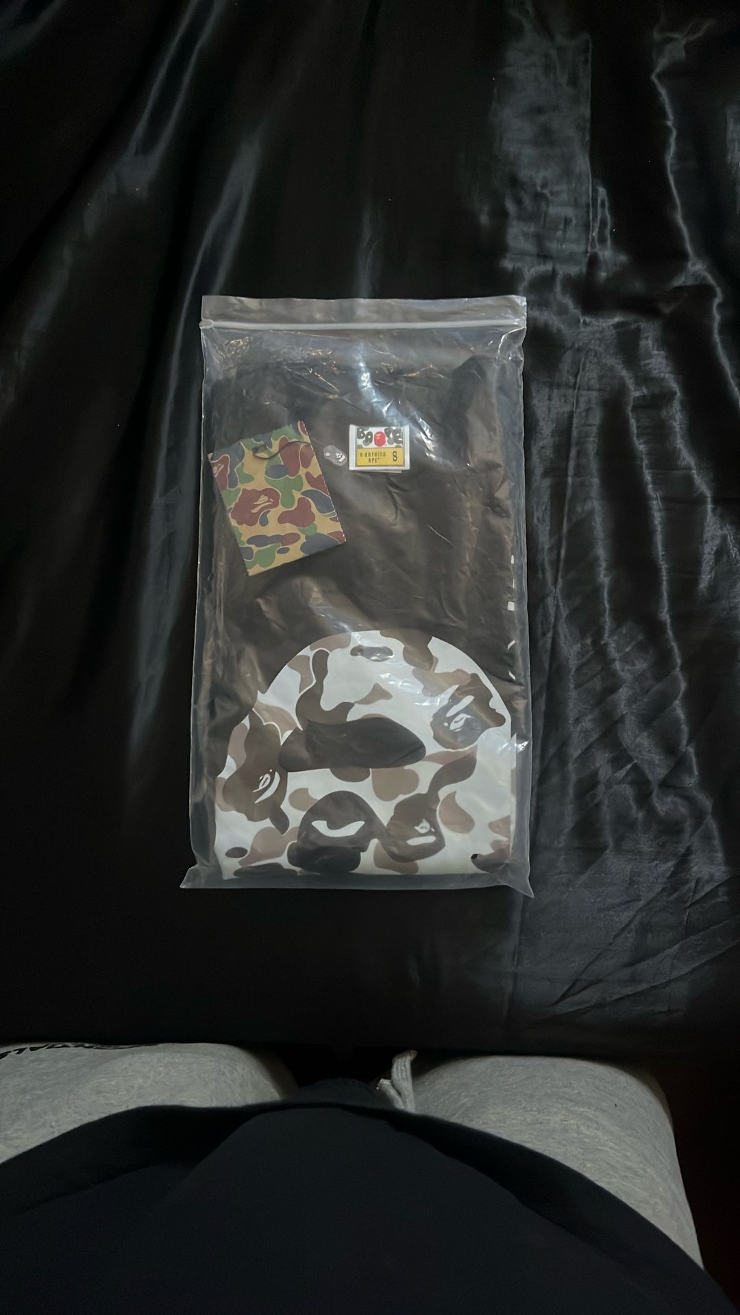 Camo Bape Tee Size Small