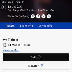 2 Tix Louis CK