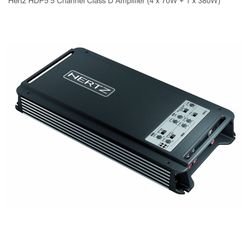 Hertz 5 Channel Amp