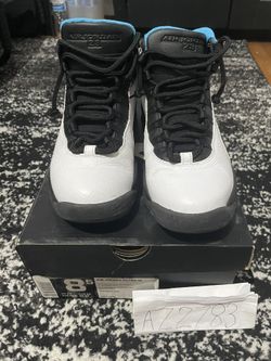 2014 Air Jordan 10 Retro Powder Blue Size 8.5