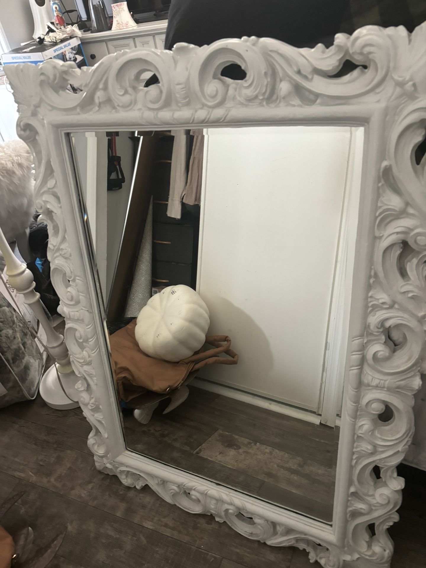 Big Shabby Mirror