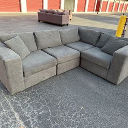 Gray Sectional 