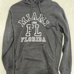 New! Miami Hoodie Size Small