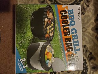 Bbq Grill And Cooler Set