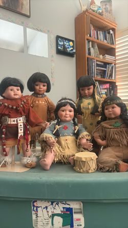 Native American doll collection