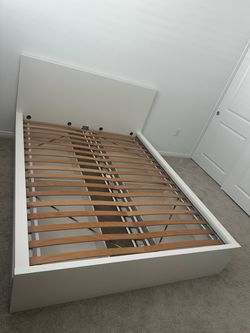 White Queen Bed Frame