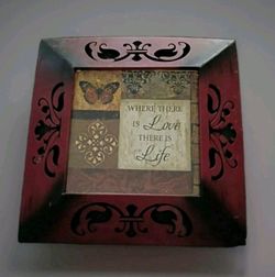 Pierced Cut Metal Wall Hanging Wall Decor 