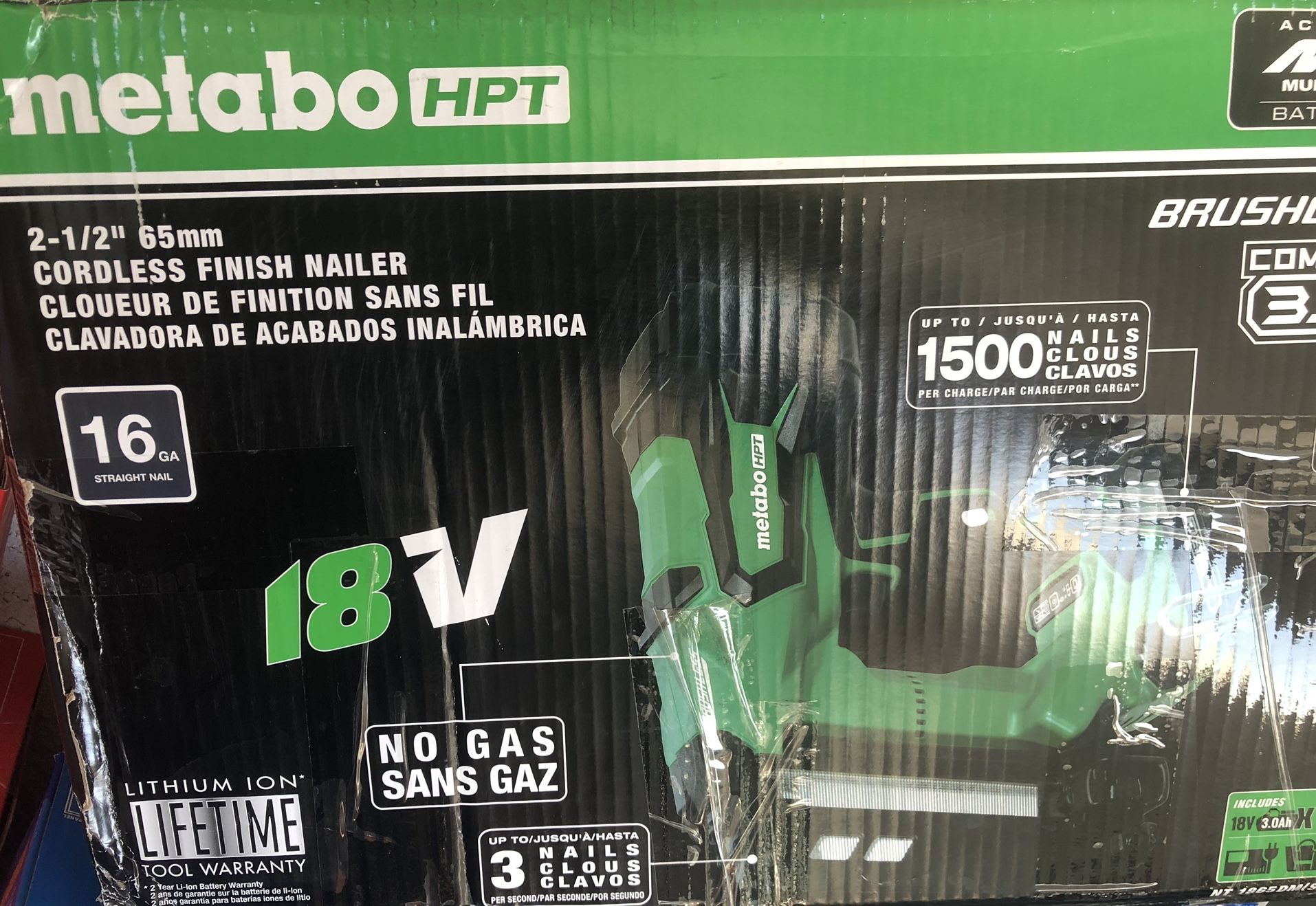 Metabo Hpt 18v