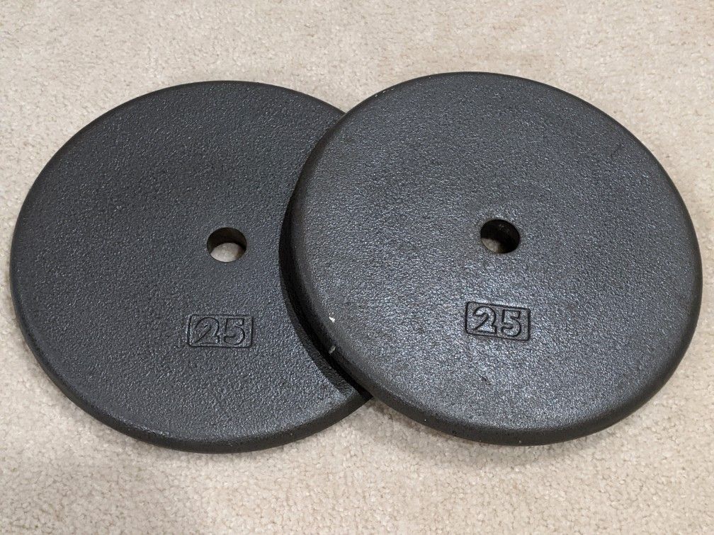 Pair of 25 lb. Standard Weight Plates