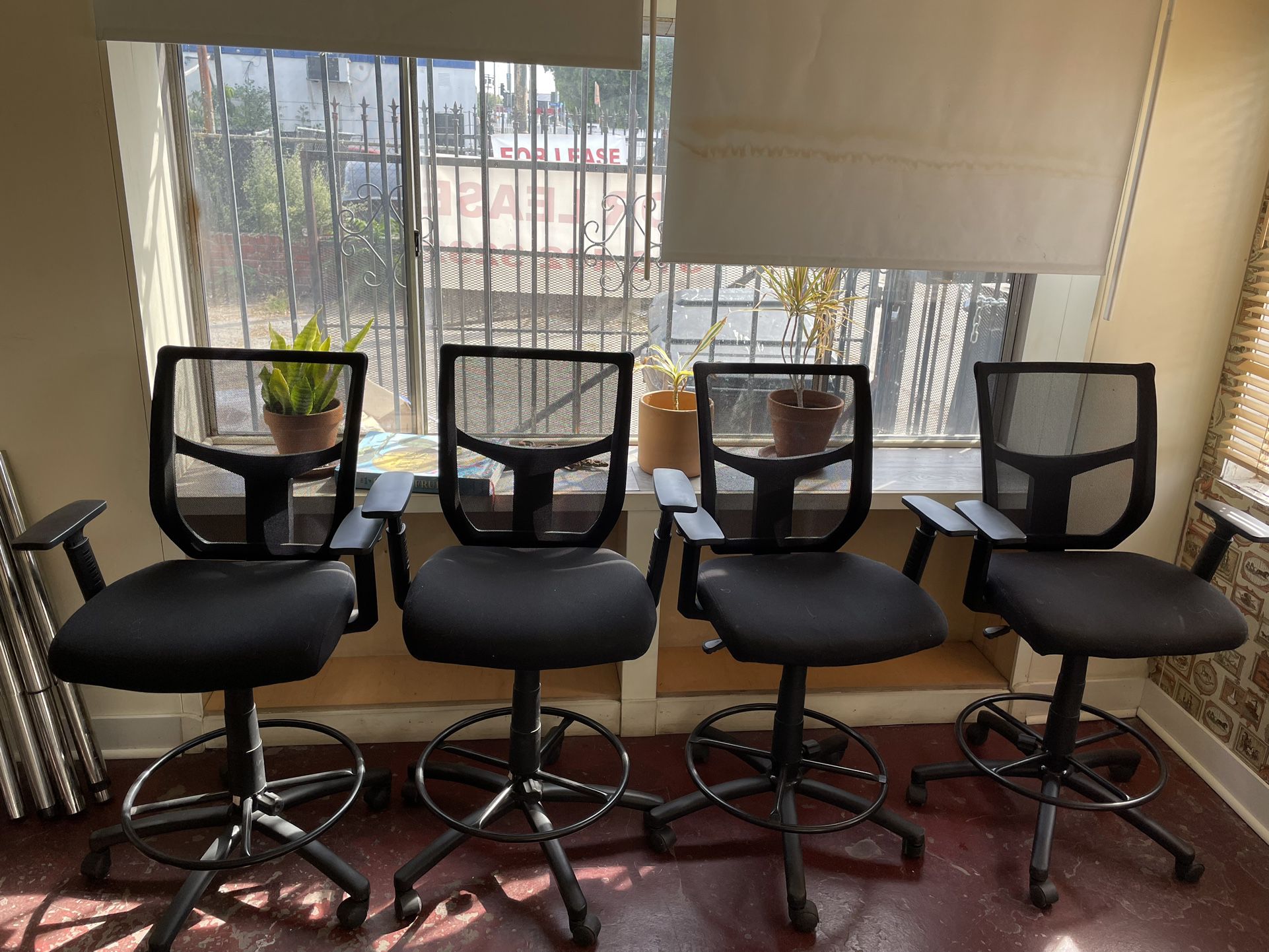 Four Office Chairs
