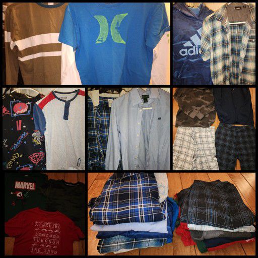 Boys youth size 14/16 clothing bundle