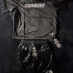 Black Jersey Set 