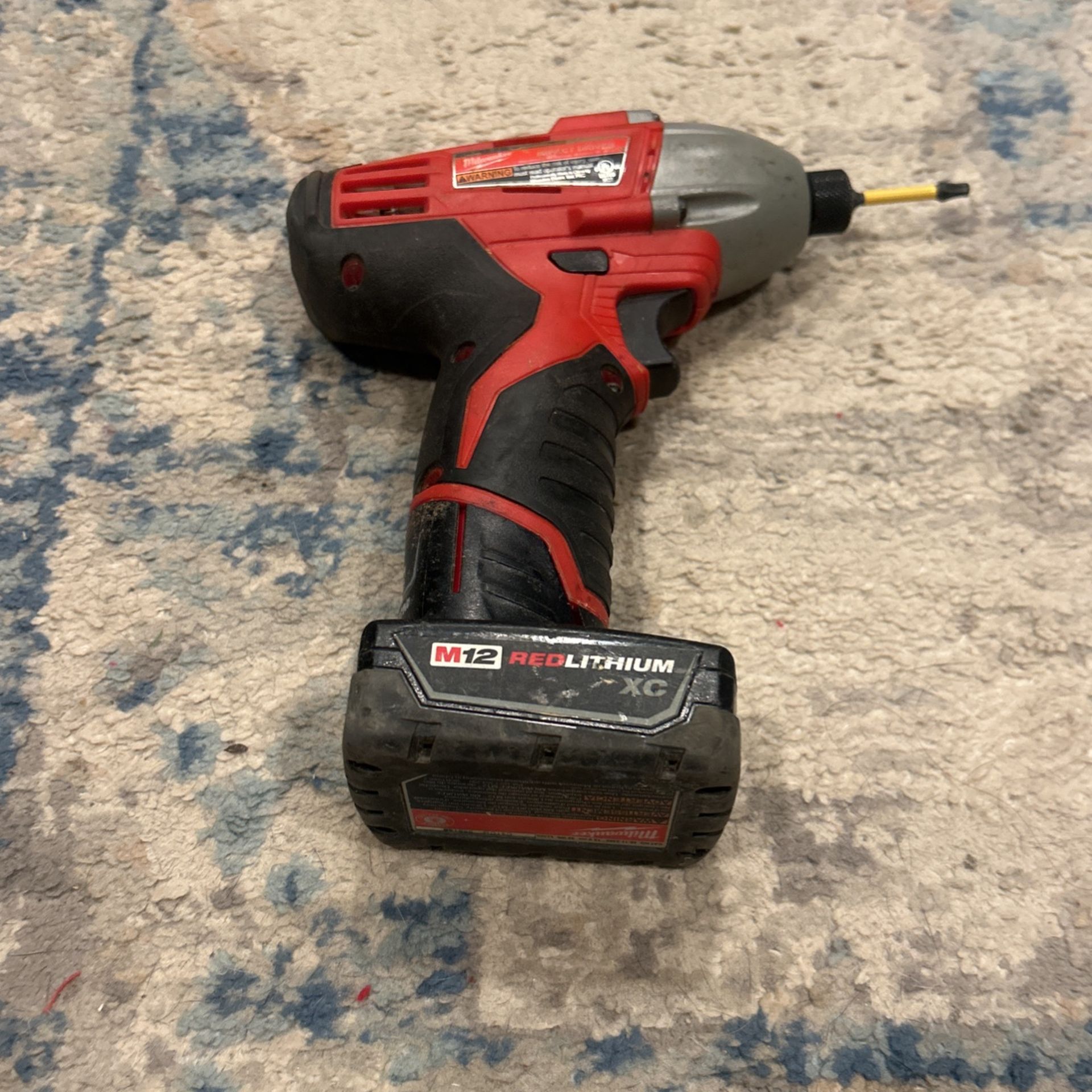 milwaukee impact driver m12