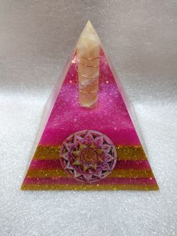 Orgone Pyramid Crystal Quartz