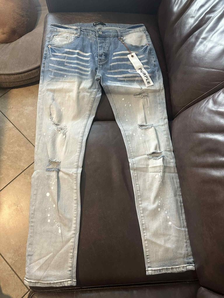 NEW PURPLE BRAND PANTS SIZE 32/36.
