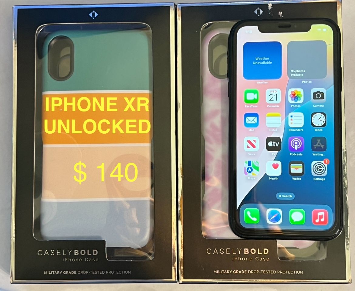 IPHONE XR, UNLOCKED.