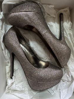 Steve Madden Multi Glitter Heels