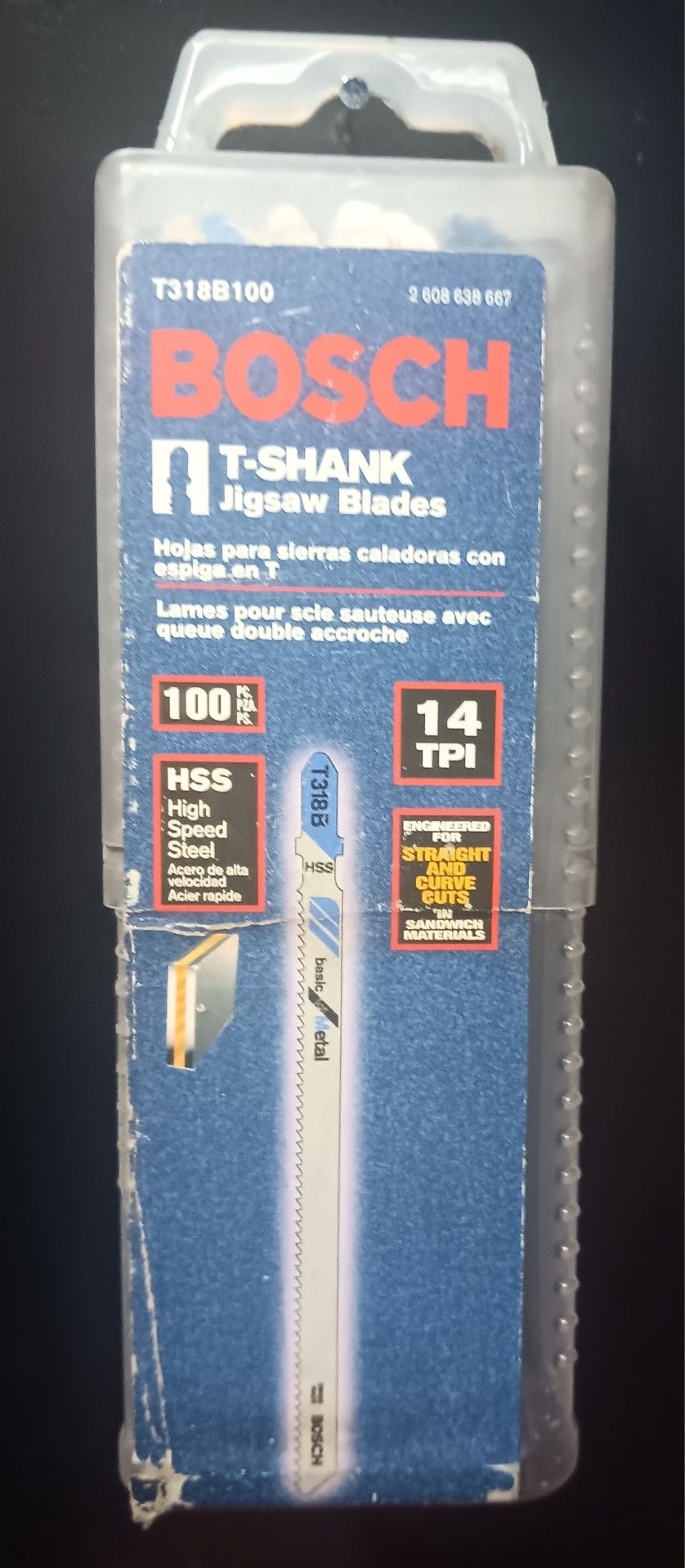 BOSCH T-SHANK JIGSAW BLADES