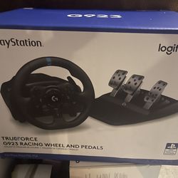 PlayStation Racing Wheel And Pedals