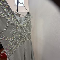 Women Long Chiffon A Formal Wedding Guest Dress 
