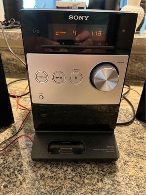 Sony HCD-FX300i Micro Hi Fi Component Stereo System AUX iPod CD