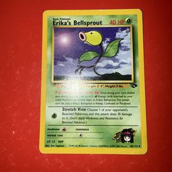 Pokémon TCG Erika's Bellsprout 38/132 Gym Challenge Uncommon