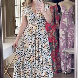 Maxi Dress Print 