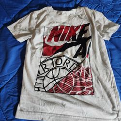 Gray N Red Boys Nike Shirt In good condition size S