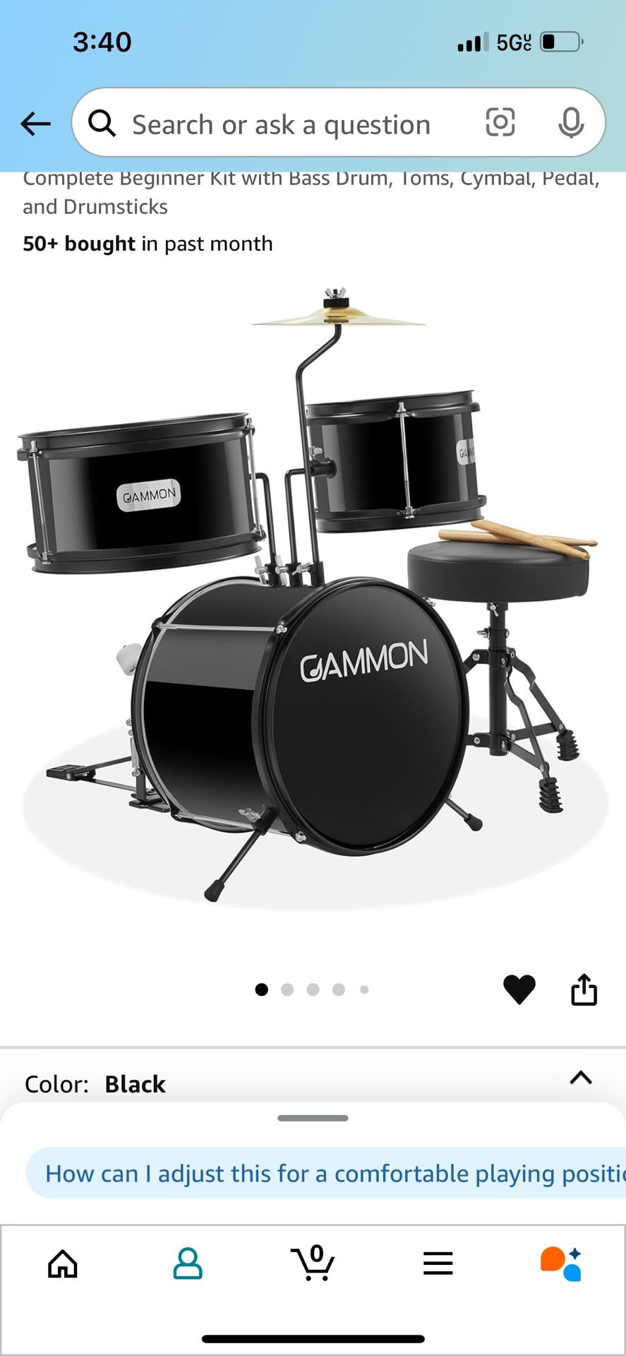 Toddler Drum Set