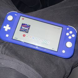 Nintendo Switch Lite Blue – Box & Charger – Works Great