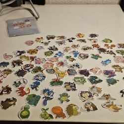 Pokemon stickers