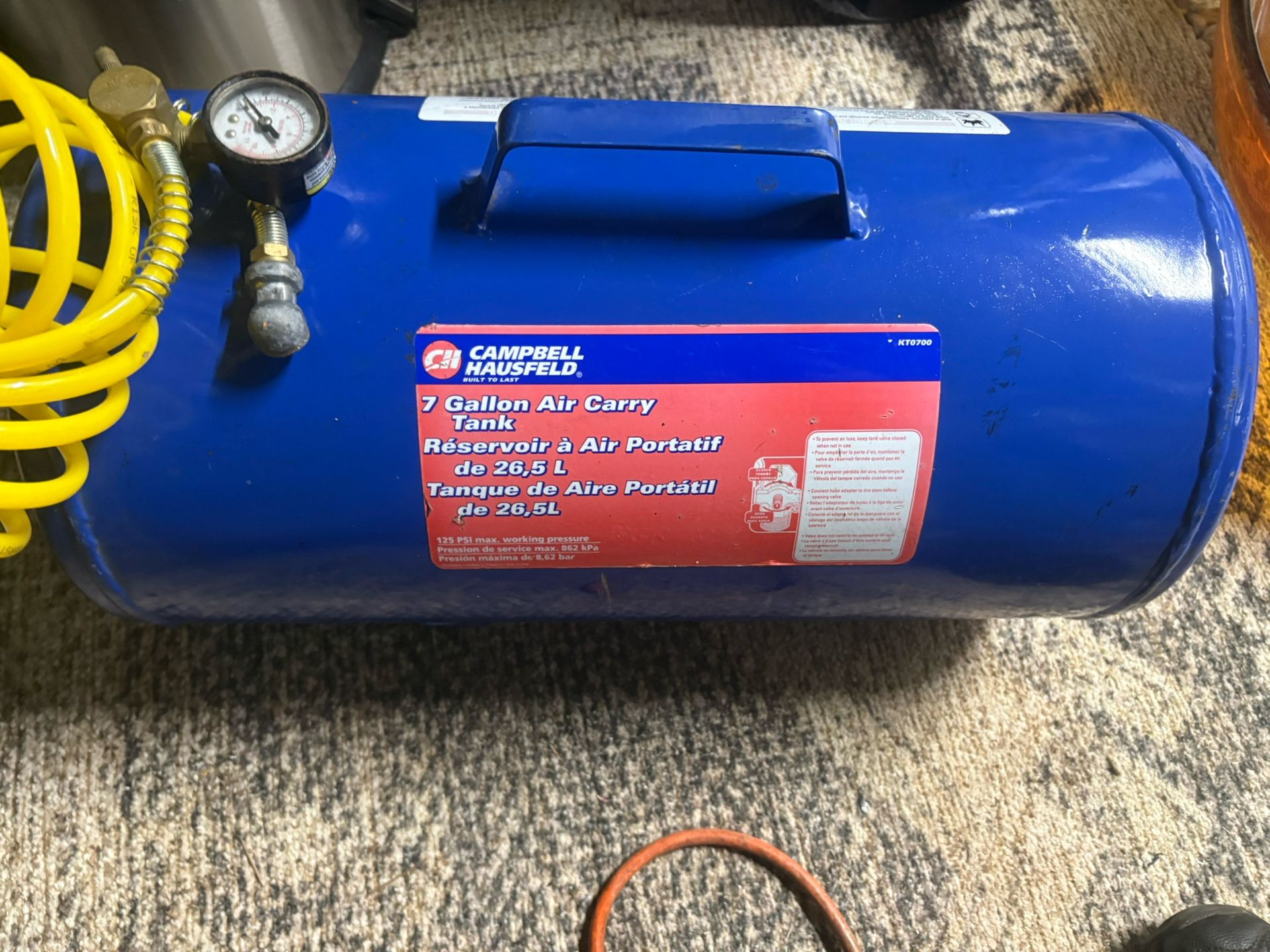 Campbell Hausfeld Air Tank