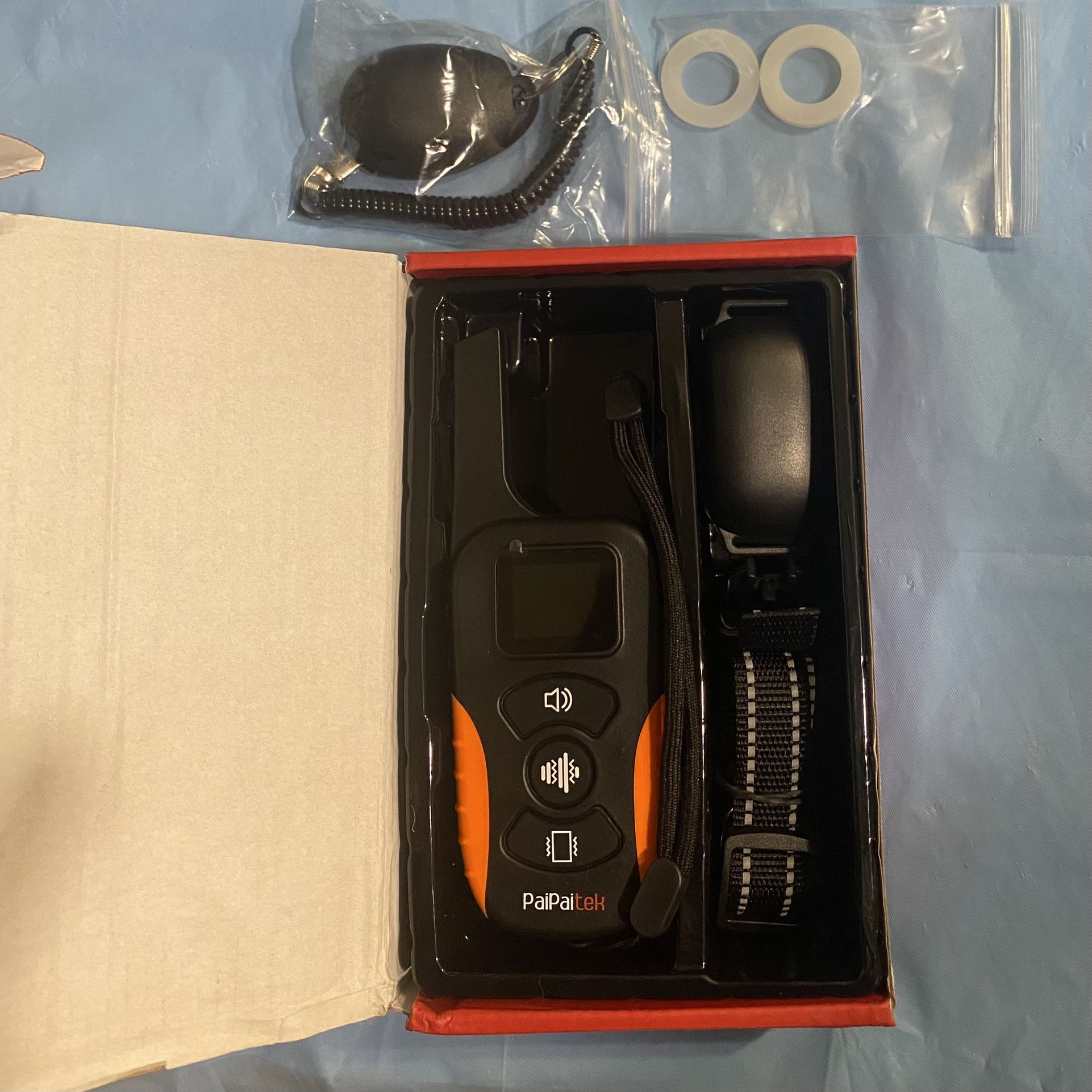 Dog Training Collar, PD 519 PaiPaitek Rechargeable Waterproof, Dog Obedience