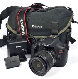 MINT Canon EOS Rebel T7 24.1mp DLSR Digital Camera w/ Canon 18-55mm Lens + Battery & Charger
