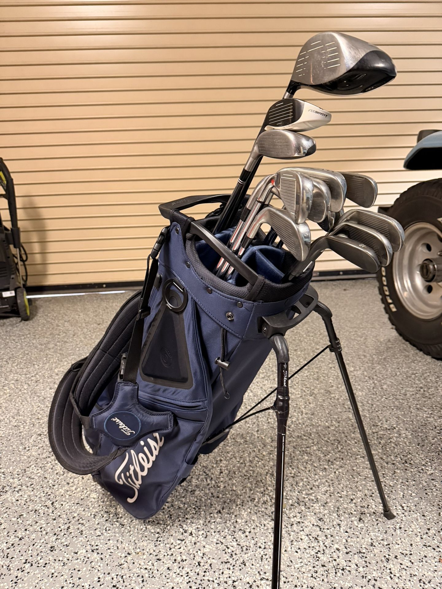 Full 14 Club Golf Set w/ Titleist 716 Ap1 Irons, Vokey Wedges, And Woods (no Putter)