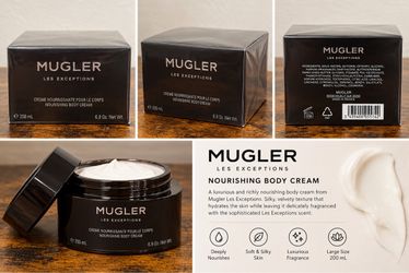 Mugler Les Exceptions Nourishing Body Cream 200ml – New & Sealed