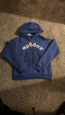 Blue Sp5der Hoodie