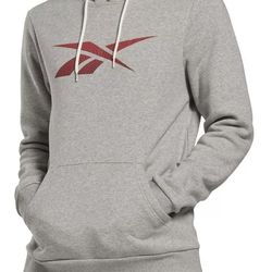 Reebok 
Men's Identity Large Logo Fleece Hoodie
Sweatshirt Size L NWT MSRP $45 
