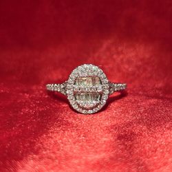 10k Yellow Gold Diamond Round Cut Ring 0.50 ctw