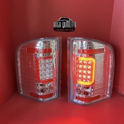 Chevy Silverado 2007. 2013 Tail Lights.