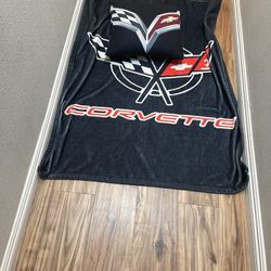 Racing car Blanket,Plush and Warm Home Soft Cozy Portable Fuzzy Throw Blankets for Couch Bed With Pillow 