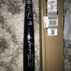 Luis Gonzales Autographed Baseball Bat 