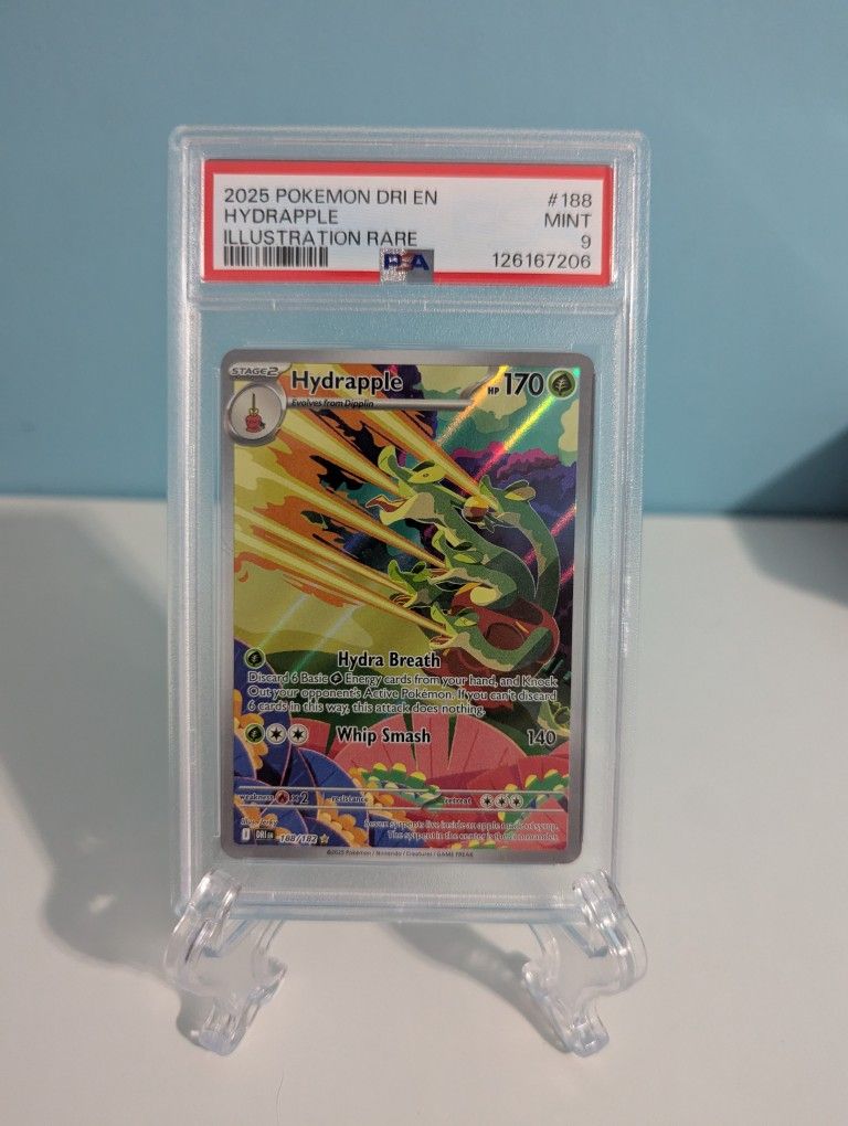 Hydrapple IR PSA 9 pokemon card 